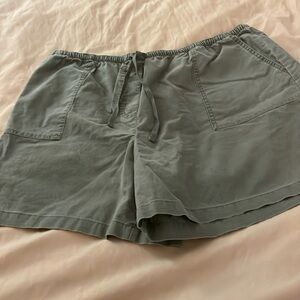 Women’s Khaki Green Shorts